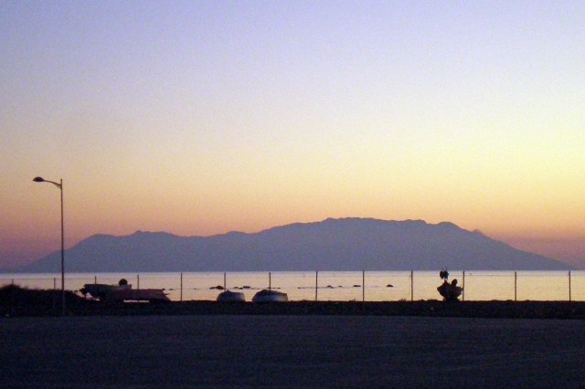 Samothraki from Alexandroupoli Samothraki from Alexandroupoli