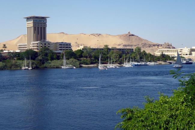 the Nile at Aswan